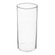 Vase cylindrique verre transparent 13x30cm
